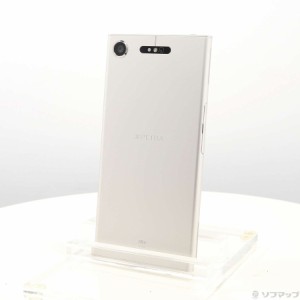 (中古)SONY Xperia XZ1 64GB ウォームシルバー SOV36 auロック解除SIMフリー(305-ud)