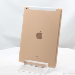 (中古)Apple iPad 第6世代 128GB ゴールド MRM22J/A SIMフリー(262-ud)