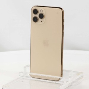 (中古)Apple iPhone11 Pro 64GB ゴールド MWC52J/A SIMフリー(305-ud)