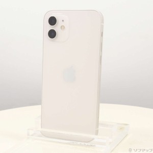 (中古)Apple iPhone12 128GB ホワイト MGHV3J/A SIMフリー(269-ud)