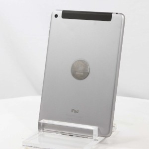 (中古)Apple iPad mini 4 128GB スペースグレイ MK762J/A SIMフリー(297-ud)
