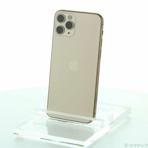 (中古)Apple iPhone11 Pro 64GB ゴールド MWC52J/A SIMフリー(348-ud)