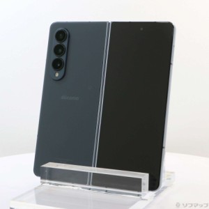 (中古)SAMSUNG Galaxy Z Fold4 256GB グレイグリーン SC-55C docomo SIMフリー(348-ud)