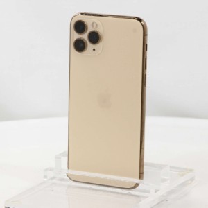 (中古)Apple iPhone11 Pro 64GB ゴールド MWC52J/A SIMフリー(305-ud)
