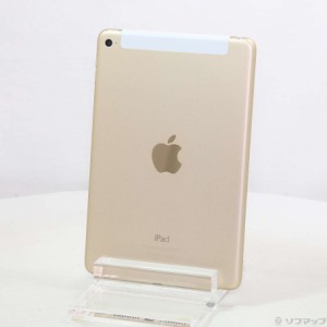 (中古)Apple iPad mini 4 32GB ゴールド MNWG2J/A SIMフリー(262-ud)