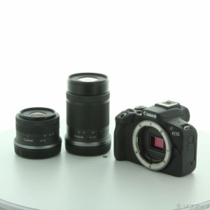 (中古)Canon EOS R50 ダブルズームキット ブラック(305-ud)