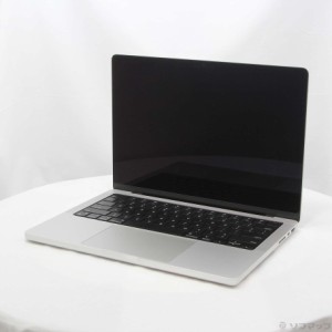 (中古)MacBook Pro 14.2-inch Late 2021 MKGR3J/A M1 Pro 8コアCPU_14コアGPU 16GB SSD512GB シルバー (12.6 Monterey)(344-ud)
