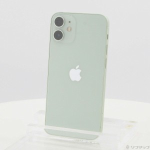 (中古)Apple iPhone12 mini 64GB グリーン MGAV3J/A SIMフリー(295-ud)