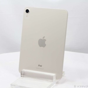 (中古)Apple iPad mini 第6世代 64GB スターライト MK7P3J/A Wi-Fi(348-ud)