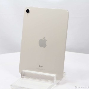 (中古)Apple iPad mini 第6世代 256GB スターライト MK7V3J/A Wi-Fi(276-ud)