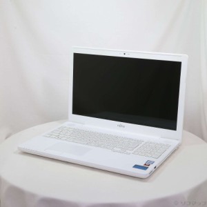 (中古)FUJITSU LIFEBOOK AH50/A3 FMVA50A3WP プレミアムホワイト (Windows 10)(276-ud)