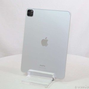 (中古)Apple (展示品) iPad Pro 11インチ 第4世代 128GB シルバー 3K873J/A Wi-Fi(344-ud)