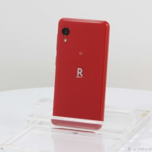 (中古)楽天 Rakuten Mini 32GB クリムゾンレッド C330 楽天 SIMフリー(196-ud)