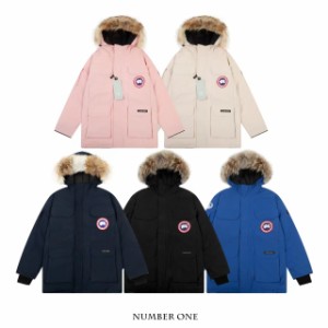 CANADA GOOSE カナダコート、フード付きダウンジャケット、90％ピュアダックダウン