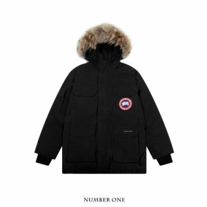 CANADA GOOSE カナダコート、フード付きダウンジャケット、90％ピュアダックダウン