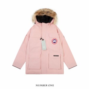 CANADA GOOSE カナダコート、フード付きダウンジャケット、90％ピュアダックダウン