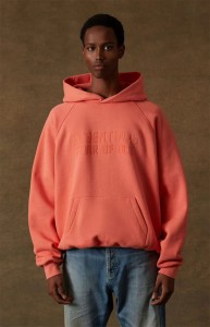 「FEAR OF GOD ESSENTIALS」 エッセンシャルズ キュービック・ダブル・フロック・フーデッド・スウェットシャツ