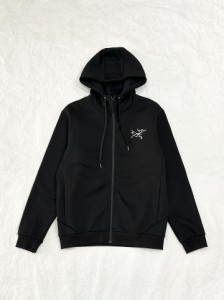 ARCTERYX ビギナーバード中わた入りフード付きカーディガン スウェットジャケット