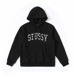 [STUSSY] 23SSの新しいモデルのストゥーシのプリントのフード付きのパーカーです