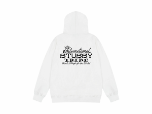 Stussyステューシー全球部落冠字母0フード付きパーカー