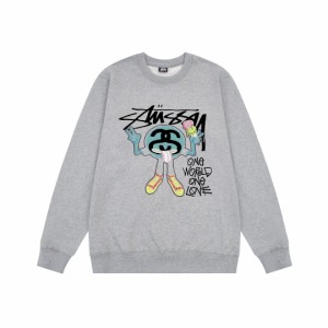 Stussyステューシーアイスクリームのぬいぐるみ丸首のパーカーです