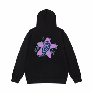 Stussyステューシー五芒星蚊取り線香○フード付きパーカー