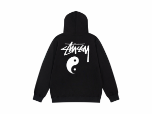 Stussyステューシー陰陽太極oフード付きパーカー