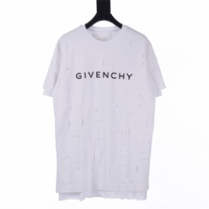 Givenchy ジバンシィ オールオーバー リップド フォルス ツーピース ショートスリーブ Tシャツ