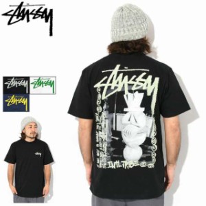 ステューシー Tシャツ 半袖 STUSSY メンズ Tiki ( stussy tee Landin T-SHIRTS カットソー トップス 男性用 1904876 USAモデル 正規 )