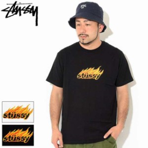 ステューシー Tシャツ 半袖 STUSSY メンズ Flames ( stussy tee T-SHIRTS カットソー トップス 1904763 USAモデル 正規 )