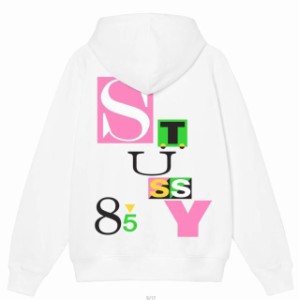 STUSSY BASIC STUSSY ZIP HOOD ステューシー スウェット パーカー ジップアップ ベーシックロゴ[並行輸入品]