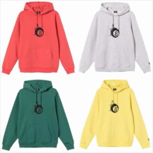 STUSSY 8 BALL MAN EMBROIDERED HOODIE ステューシー スウェット パーカー ジップアップ ベーシックロゴ [並行輸入品]