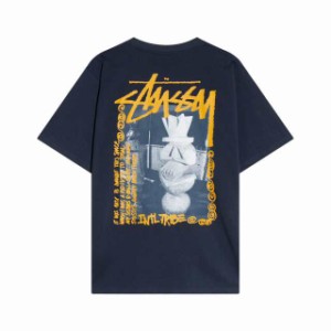 STUSSY ステューシー 春夏新作 アートワークプリント Tシャツ  半袖 並行輸入品