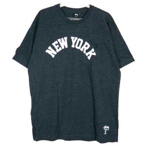 STUSSY ステューシー NY IST PKT TEE NEW YORK ニューヨーク インターナショナル ステューシー トライブ ポケット Tシャツ ポケT チャコ
