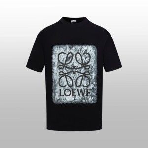 Loewe ロエベ   胸にプリントのコットン半袖