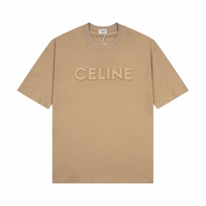 Celine  セリーヌ   ビッグロゴ コットン ショートスリーブ