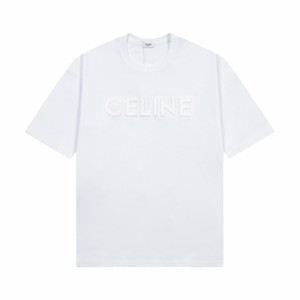 Celine  セリーヌ  ビッグロゴ コットン ショートスリーブ