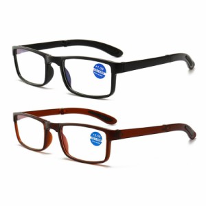 老眼鏡 おしゃれ メンズ 男性 50代 40代 安い かっこいい アンチブルーライト 非球面レンズ UVカットパソコン用メガネ 拡大鏡 頑丈 おす