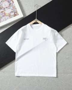 ARC'TERYX アークテリクス刺繍半袖メンズとレディースのシンプルで汎用性の高いカジュアルTシャツ