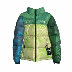 The North Face x KAWS 共同ブランド 1966  ダウンジャケット グリーン