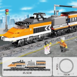 ブロック互換 レゴ 互換品 レゴハイスピードトレイン 鉄道 電車 クリスマス プレゼント