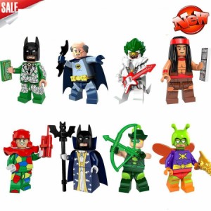 購入しレゴ風 LEGO互換 ミニフィグ バットマン 悪役他 45種セット SF・ファンタジー・ホラー