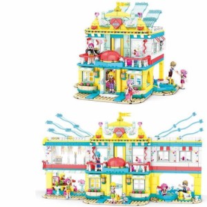 ブロック互換 レゴ 互換品 レゴ 水上プールシリーズ 夏の楽園 女の子Aセット レゴブロック LEGO クリスマス プレゼント