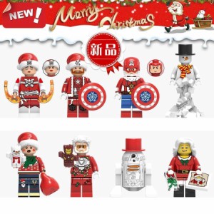 ブロック互換 レゴ 互換品 レゴミニフィグ クリスマス サンタクロース レゴブロック LEGO クリスマス プレゼント