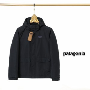 [Patagonia] パタゴニアの2023秋冬の新モデルの男の人は暖かいフード付きの着脱式のダウンの綿の服のジャケットを着ます