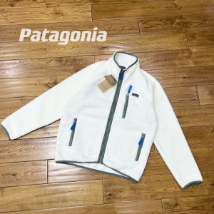 [Patagonia] パタゴニア男女同型定番フリースファスナー付きポケット綿服