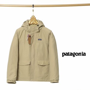 [Patagonia] パタゴニアの2023秋冬の新モデルの男の人は暖かいフード付きの着脱式のダウンの綿の服のジャケットを着ます