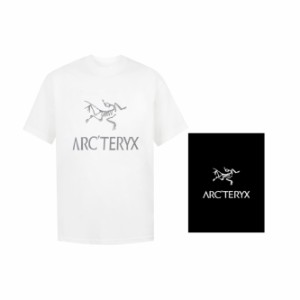 ARC'TERYX アークテリクスクラシックロゴプリントクルーネック半袖Tシャツ