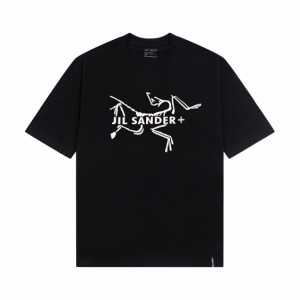 ARC'TERYX アークテリクス共同ブランドのパルププリント丸首半袖Tシャツ