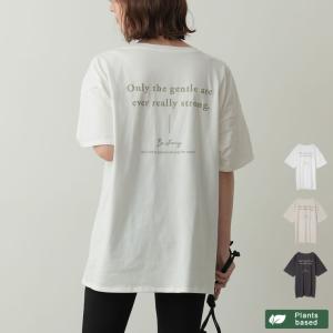 USAコットンバックプリント半袖Tシャツ